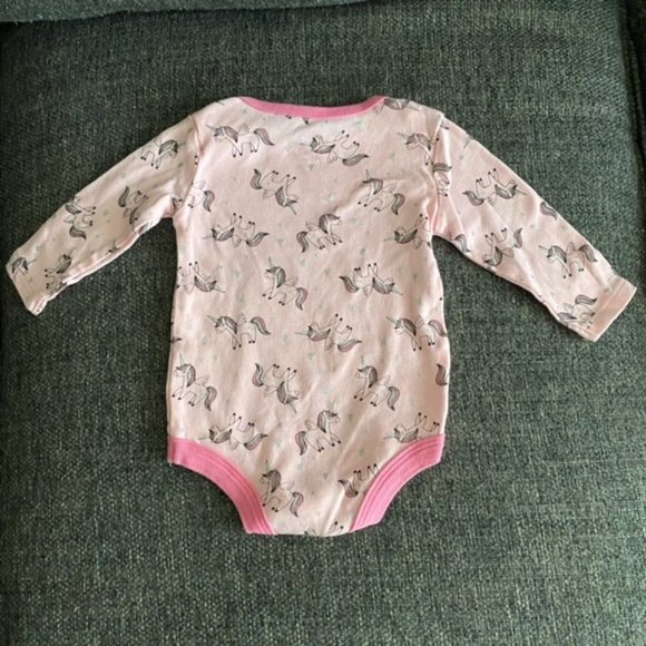 Baby Unicorn Onesie 3-6M - Picture 2 of 4
